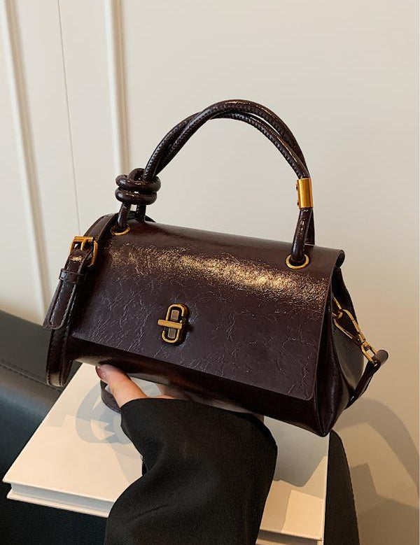 EMMA™ - Stylish Small Satchel with Crossbody Shoulder Bag