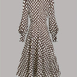 ZARA LIZZY | VINTAGE RHOMBUS PRINT DRESS