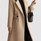 NOELLE | WOOL COAT WITH BELT