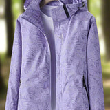 TAURIEL | LEAF PRINT WINDBREAKER