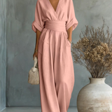 Sofia | Effortless V-Neck Jumpsuit