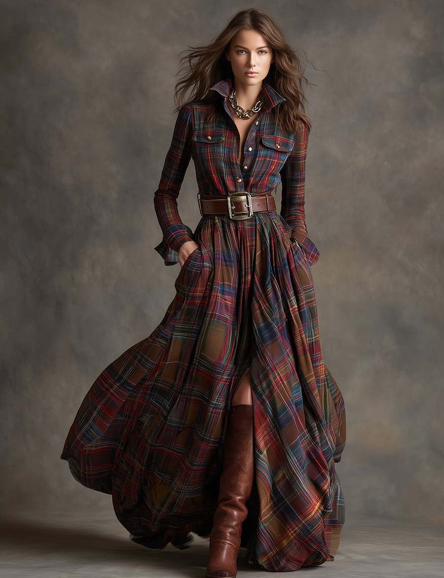 Louisa | Classic Refined Button-Up Dress