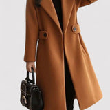 NOELLE | WOOL COAT WITH BELT