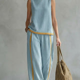 Leila™ - Linen Two Piece Set