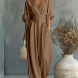 Sofia | Effortless V-Neck Jumpsuit