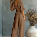 Sofia | Effortless V-Neck Jumpsuit