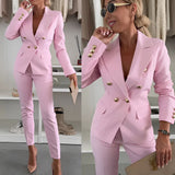 ISMAY | REFINED DOUBLE-BREASTED SUIT