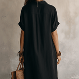 Modern Boho | Effortless Linen Midi Dress