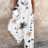 Fiona Floral Dungarees