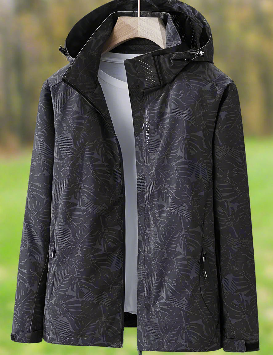 TAURIEL | LEAF PRINT WINDBREAKER