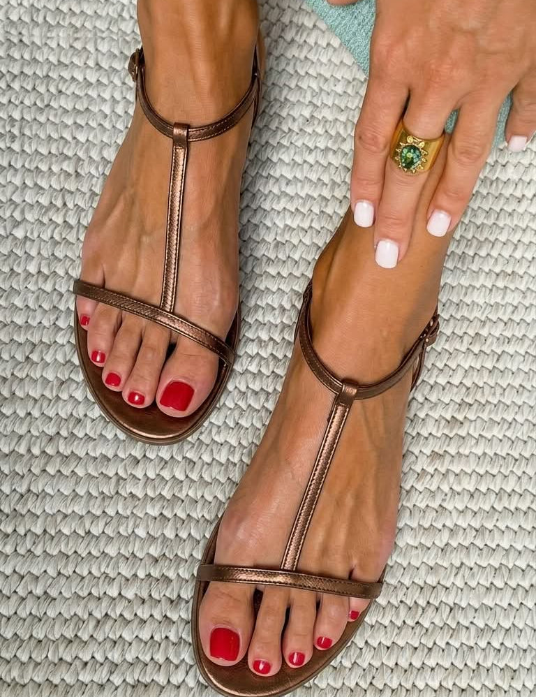 Rosalba | Golden Sandals Spring