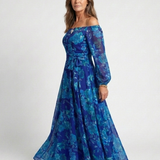Aspen | Off Shoulder Floral Maxi Dress