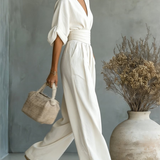 Sofia | Effortless V-Neck Jumpsuit