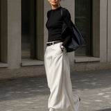 KATHARINE™ | H-LINE SLEEK MIDI SKIRT