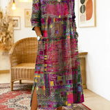 Sabine™ — BOHEMIAN PRINT MAXI DRESS