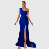 SELVYNA | ONE-SHOULDER MERMAID GOWN