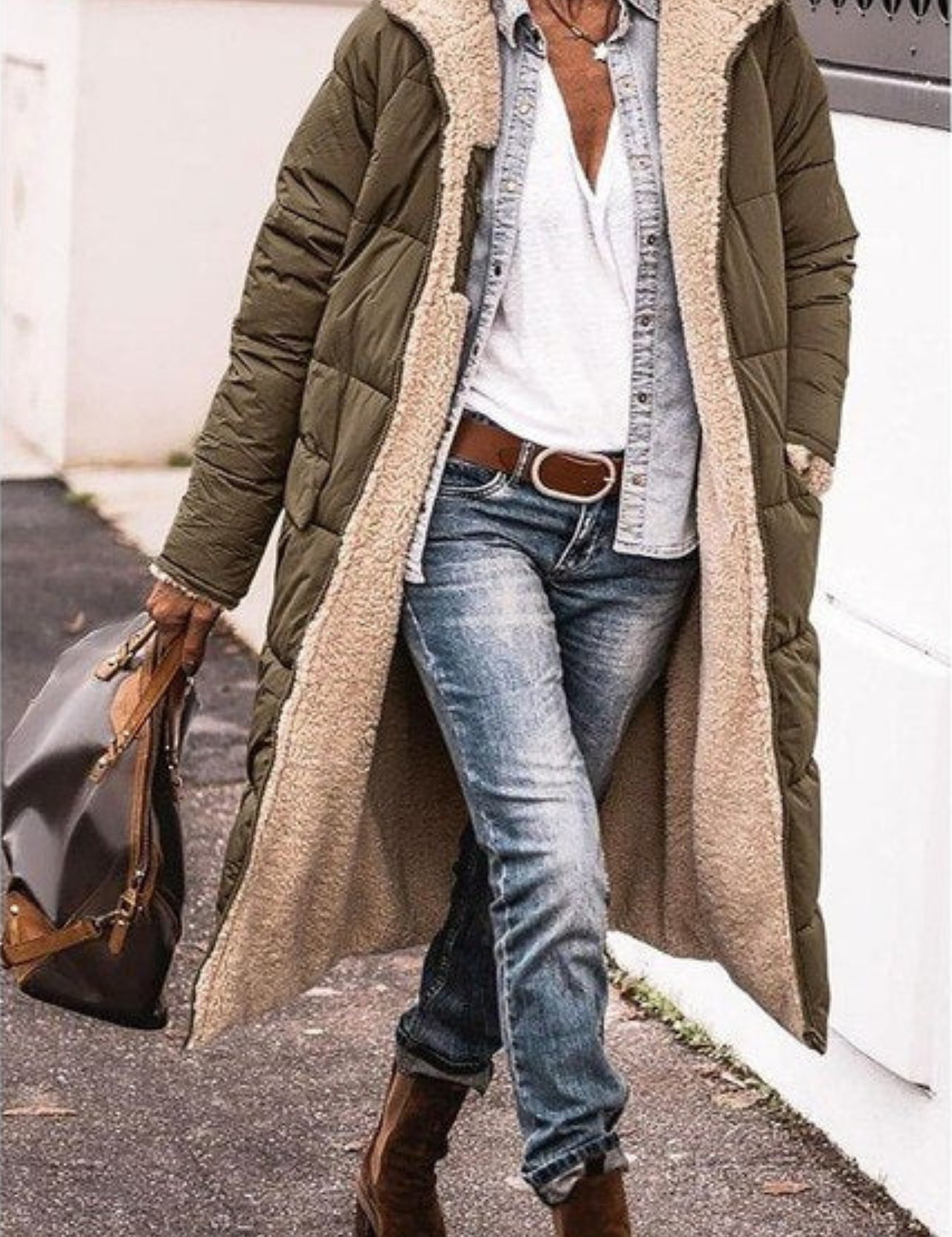 CELIA | REVERSIBLE WOOL-BLEND COAT