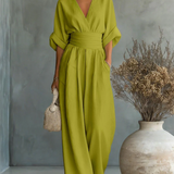 Sofia | Effortless V-Neck Jumpsuit