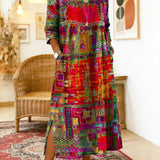 Sabine™ — BOHEMIAN PRINT MAXI DRESS