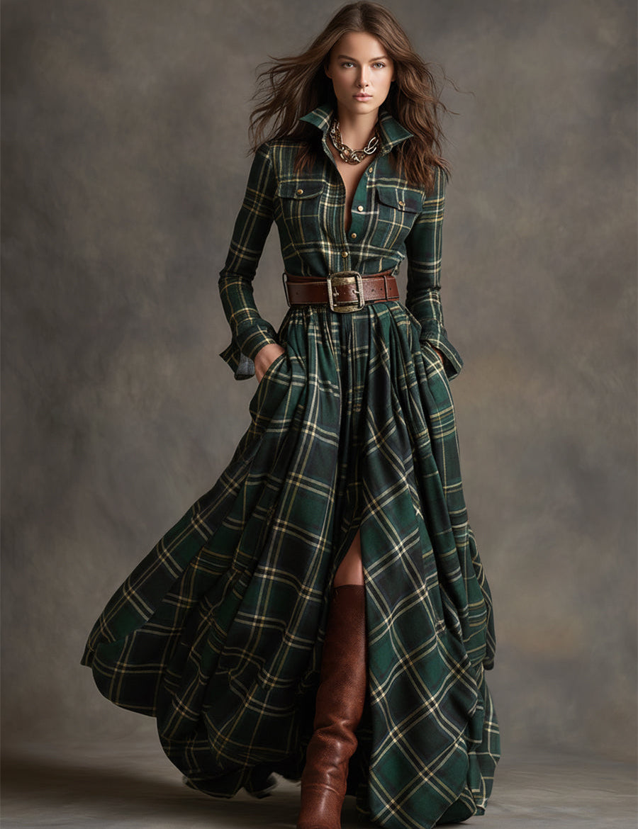 Louisa | Classic Refined Button-Up Dress