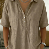 Willow | Blouse with Collar and Button