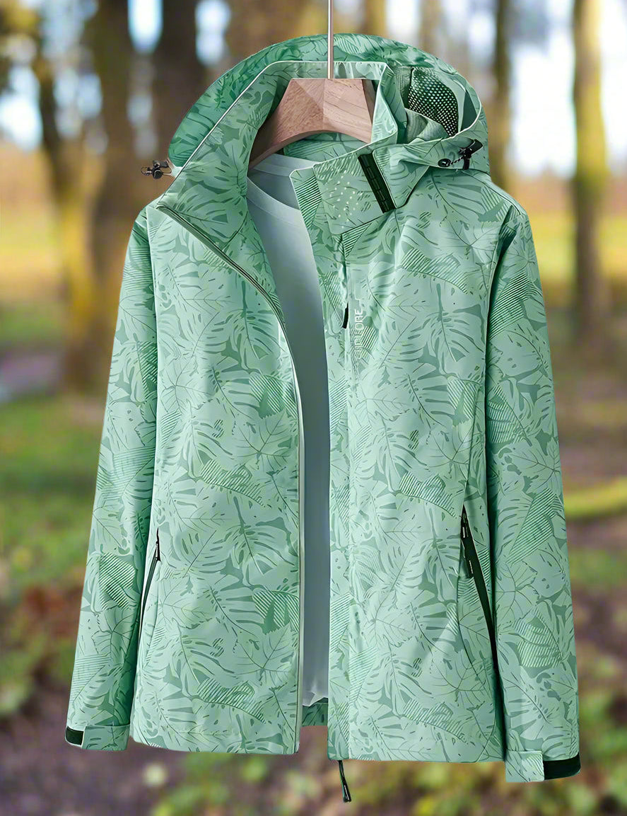 TAURIEL | LEAF PRINT WINDBREAKER