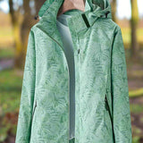 TAURIEL | LEAF PRINT WINDBREAKER