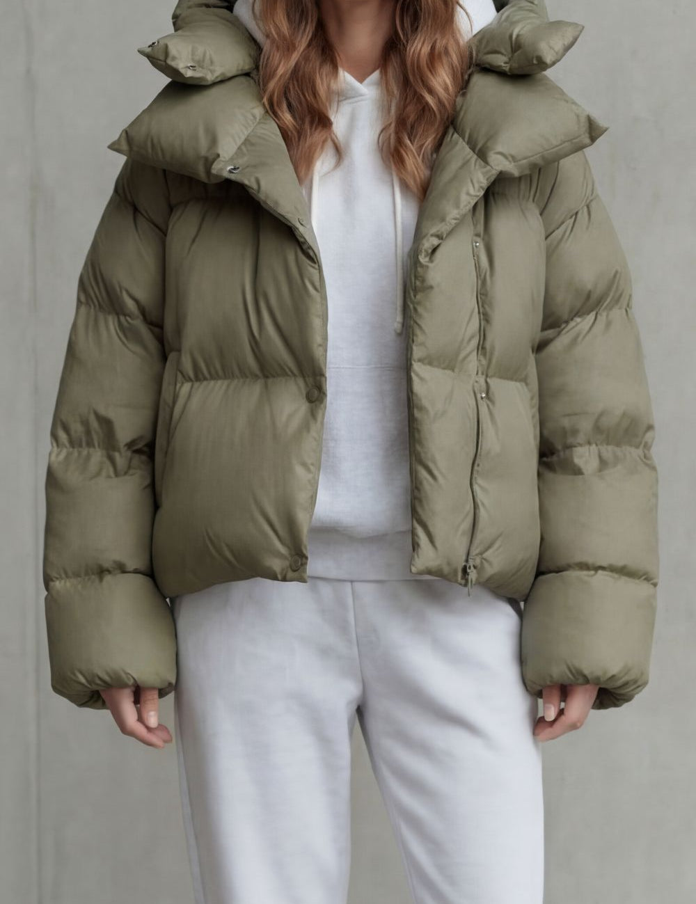 Elvéra – Cloud padded – Cropped puffer jacket