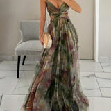 Bella - Elegant Floral Maxi Dress