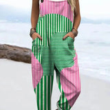 Abstract Form Dungarees
