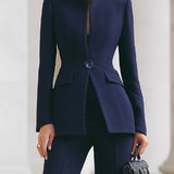 ADRIELLE | ELEGANT BLAZER & TROUSER SUIT SET