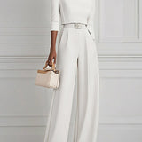 RARIANNE™ | TAILORED PLEATED TROUSERS & TOP SET