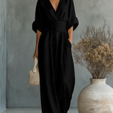 Sofia | Effortless V-Neck Jumpsuit