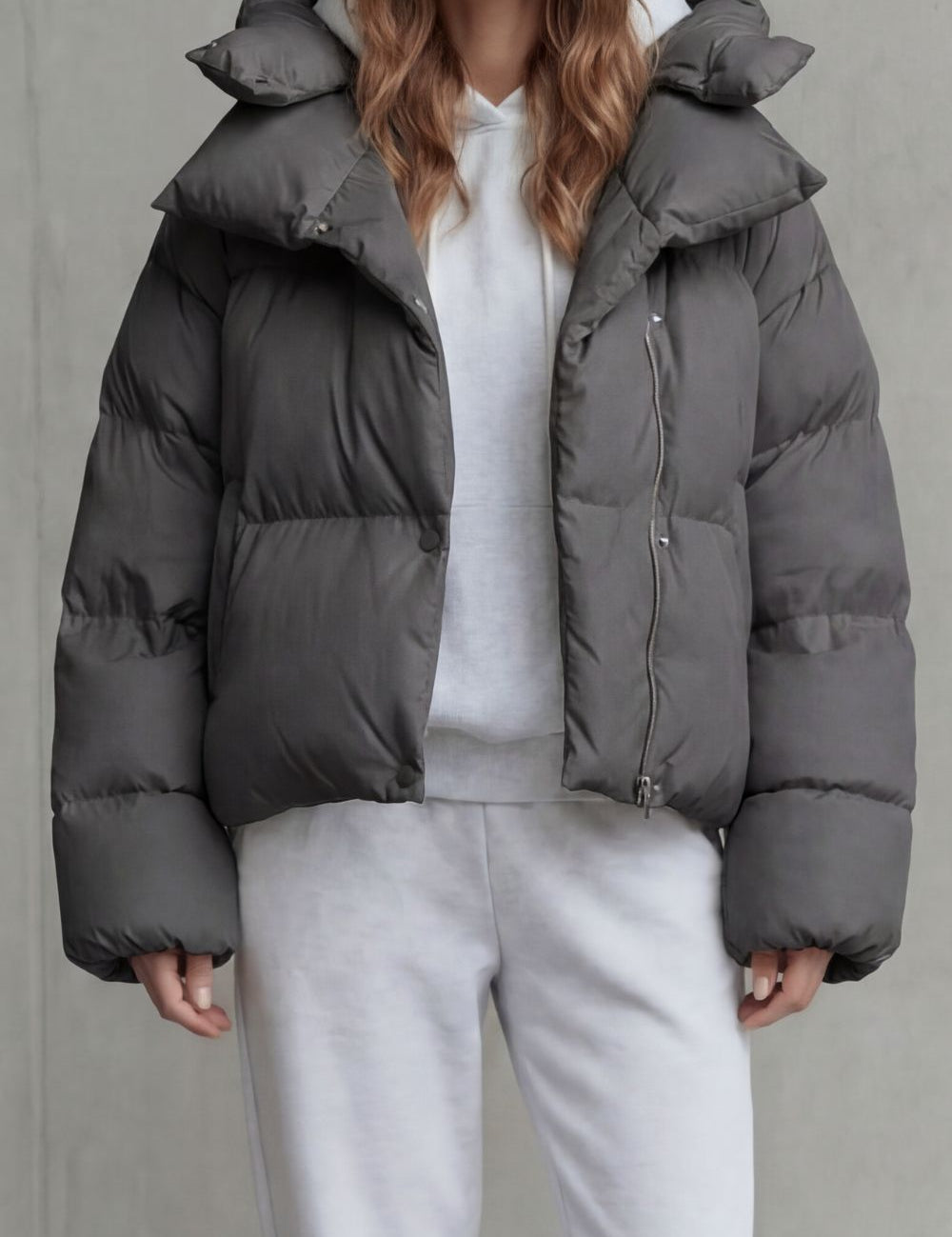 Elvéra – Cloud padded – Cropped puffer jacket