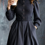NOEL | VINTAGE WINTER DRESS WITH POCKETS