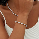 Moissanite Tennis Bracelets