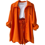 PHOEBE | COTTON SHORTS SET