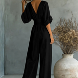 Sofia | Effortless V-Neck Jumpsuit
