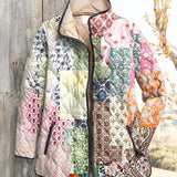 GWENDOLYN | EVENING BLOSSOM QUILTED JACKET