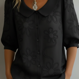 Aurélie™ - Lightweight Floral Blouse with Natural Elegance