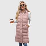 LIFIA | CASUAL SLEEVELESS HOODED VEST