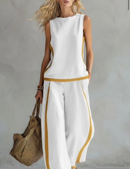 Leila™ - Linen Two Piece Set