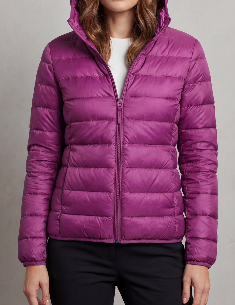 Aela – Ultra light – Packable hooded puffer jacket