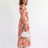 Althea | Long Sleeve Floral Maxi Dress