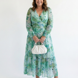 Althea | Long Sleeve Floral Maxi Dress