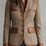 Brienne – Vintage Trim Detail – Tweed Jacket