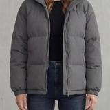 Caeloria – Quilted warmth – Hooded puffer jacket