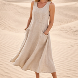 LUNA | COMFORTABLE A-LINE MIDI DRESS