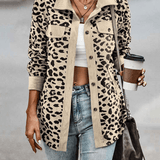 CYNARA | LEOPARD PRINT JACKET