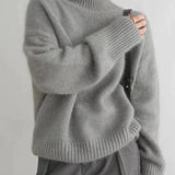 ISABOLL | CASHMERE HIGH-NECK SWEATER